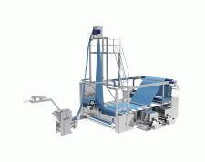  Máquina abridora de tela tubular