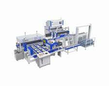 Máquina automática de embalaje de rollos de tela 
