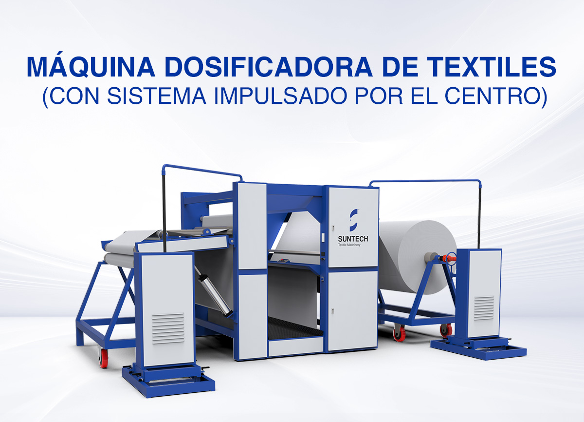 Máquina de inspección de rollos de telas de gran volumen