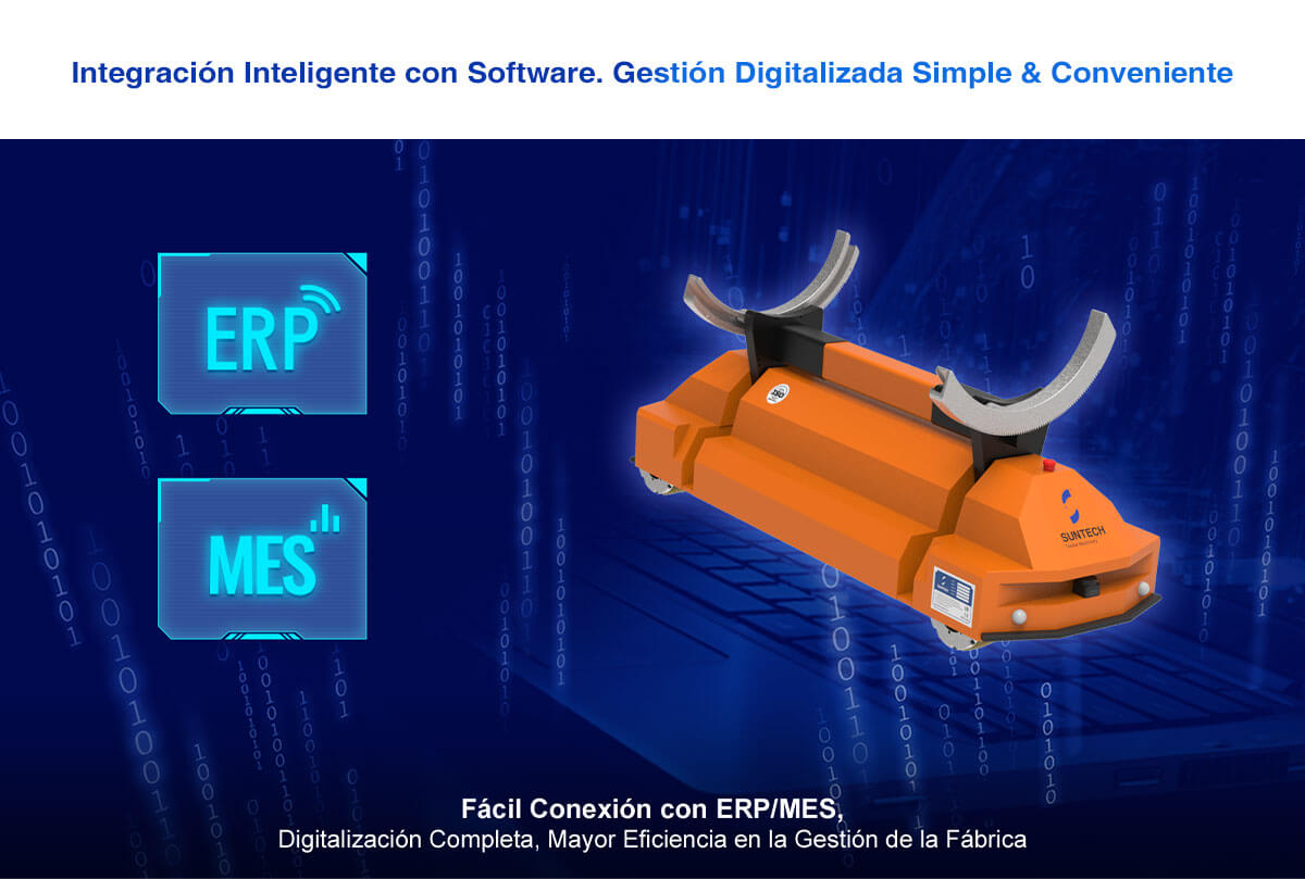 Vehículos Guiados Automatizados Integración Inteligente con Software