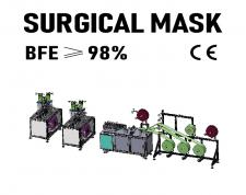 SEMI-Automatic Surgical Face Mask Machine