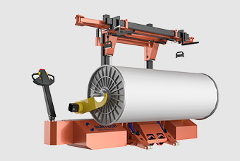 Electric Warp Beam Lift Trolley with Harness Mounting Device