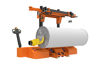 Electric Warp Beam Lift Trolley with Harness Mounting Device
