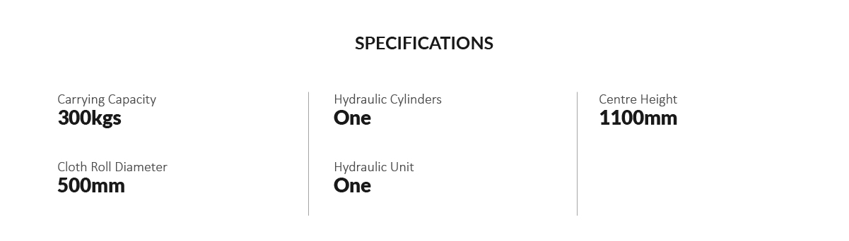 Hydraulic Fabric Beam Transport Truck