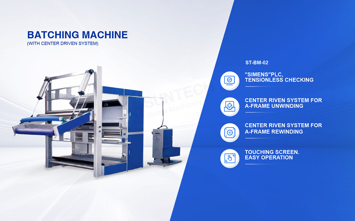 fabric batching machine