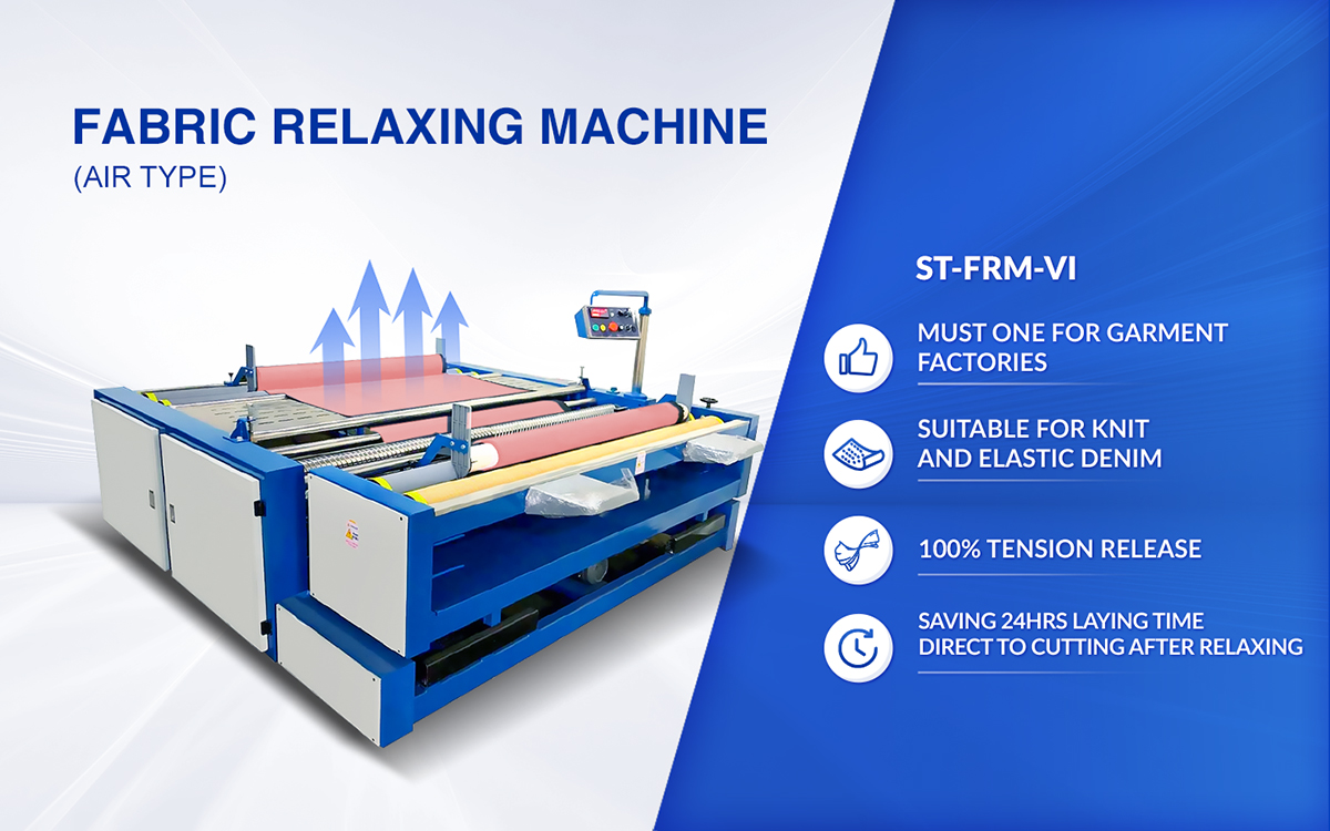 fabric relaxing machine price