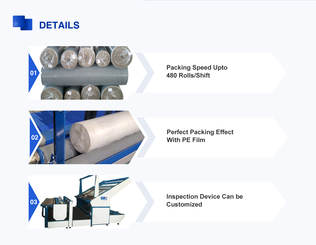 Fabric Inspection and Packing Machine