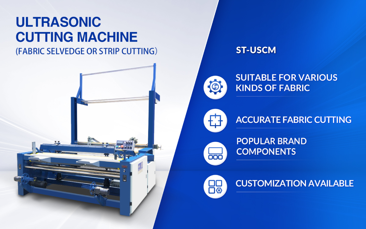 SUNTECH ultrasonic fabric cutting machine