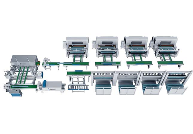 fabric roll automatic packing machine