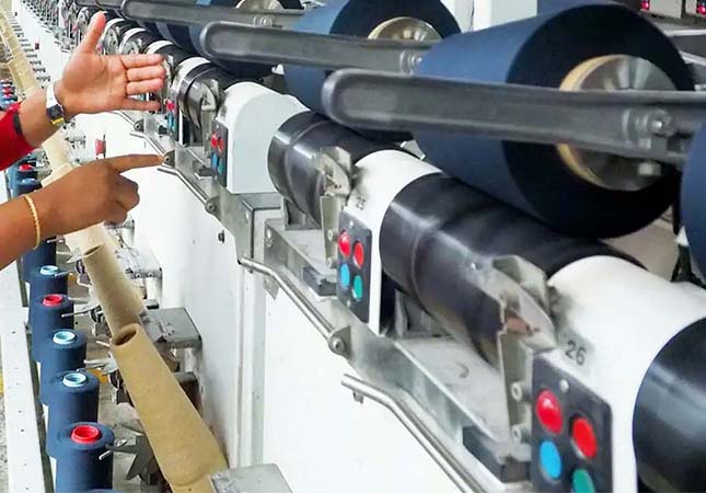 fabric roll cutting machine