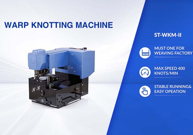 warp tying machine