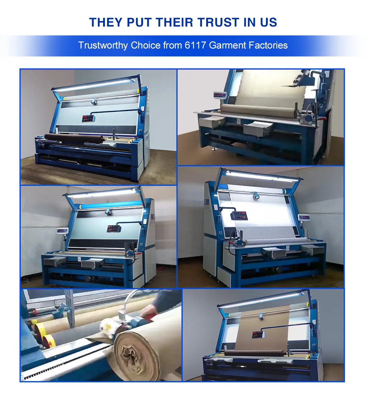 Fabric Inspection Machine| Fabric Checking & Rolling Machine| SUNTECH