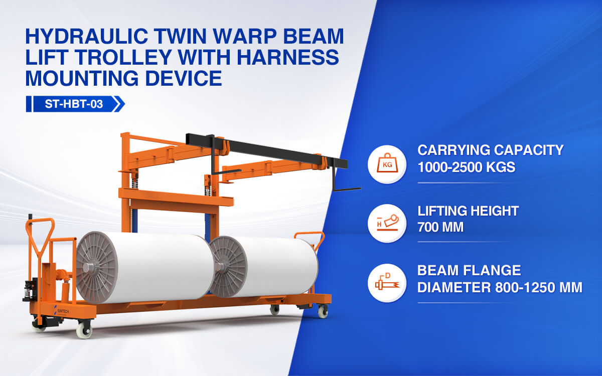 Hydraulic Warp Beam Lift Truck