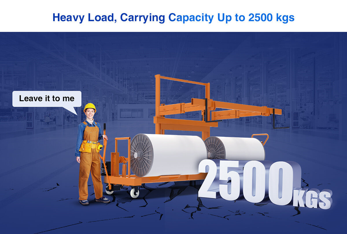 Hydraulic Warp Beam Lift Truck