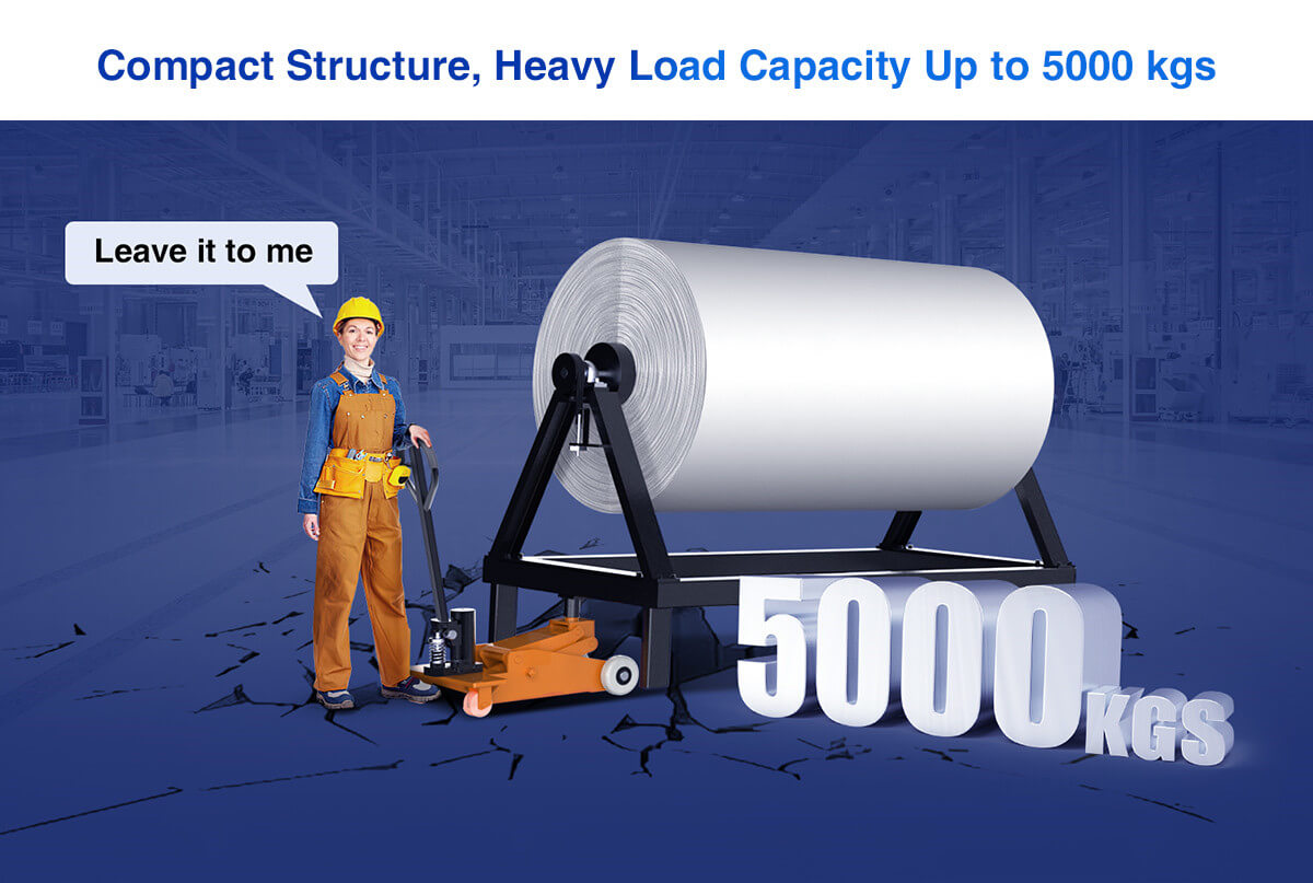 SUNTECH hydraulic A-frame lifting trolley