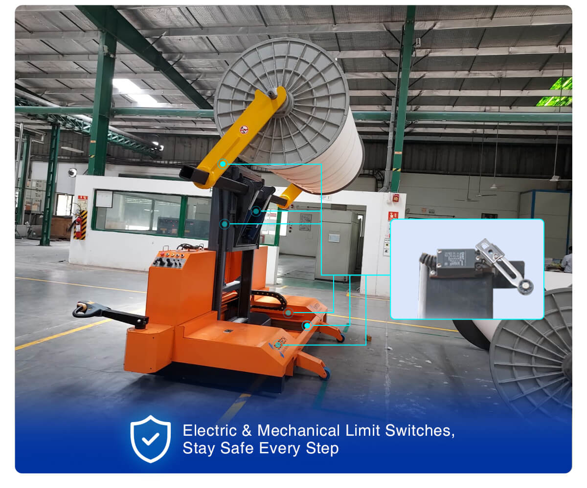 Electric Pile Beam High Lift Truck