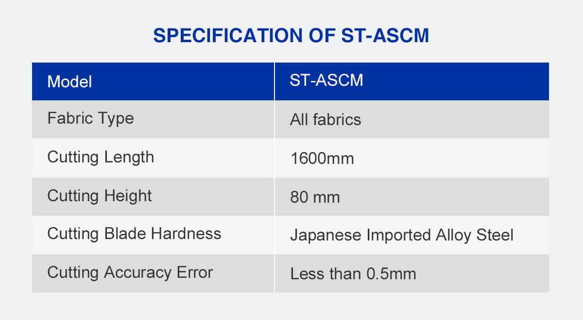 auto fabric swatch cutter specification