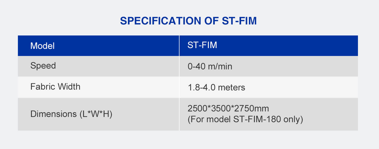 fabric inspection machine for knitted Fabrics specification