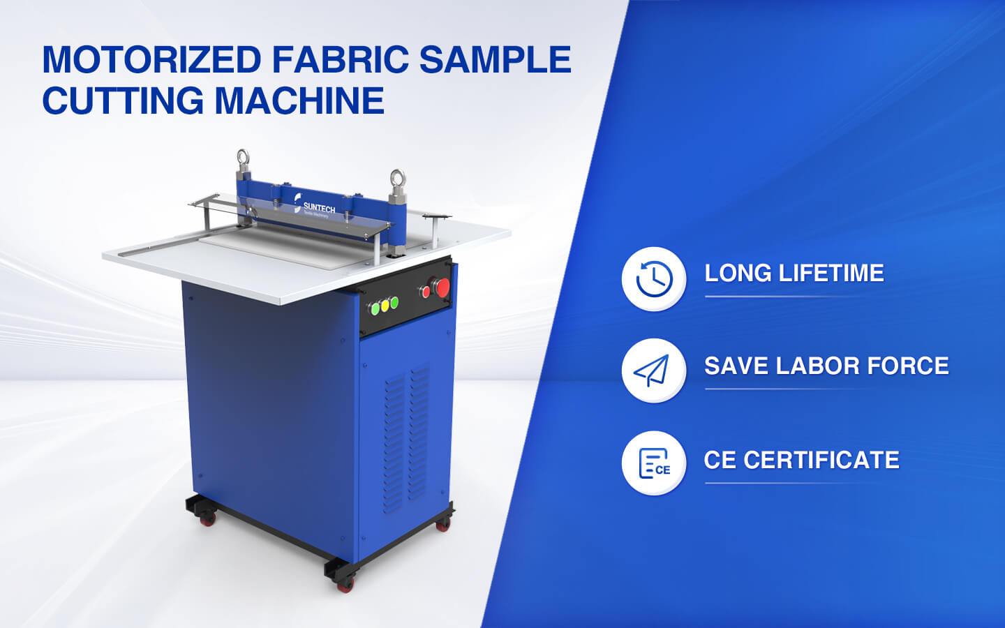 motorized fabric pinking machine