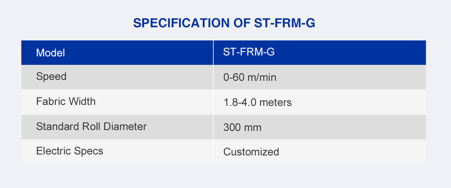 fabric relaxing machine compact type specification