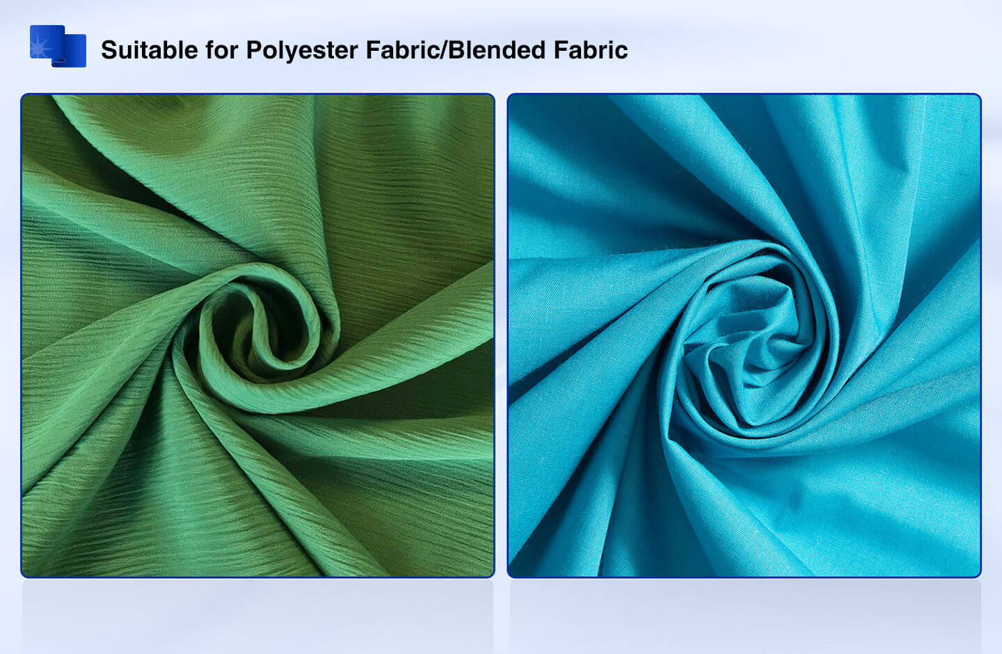 Ultrasonic Fabric Cutting Machine suitable for ployester fabric/blended fabric