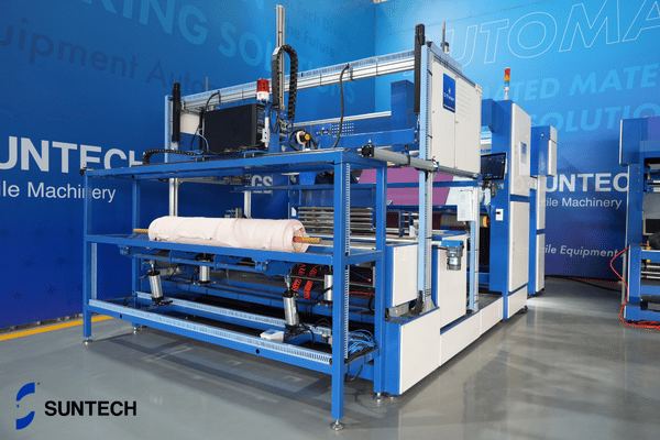 AI fabric inspection machine